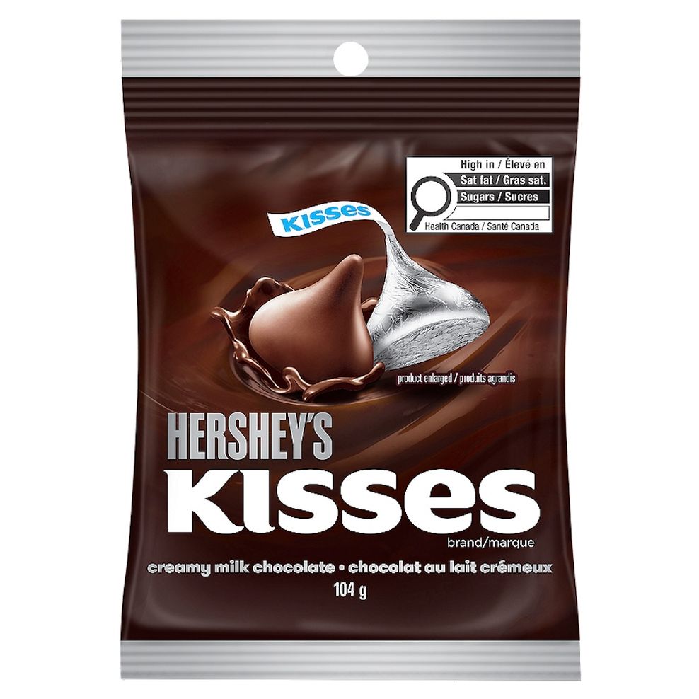 Impacted product packaging from Hershey Canada