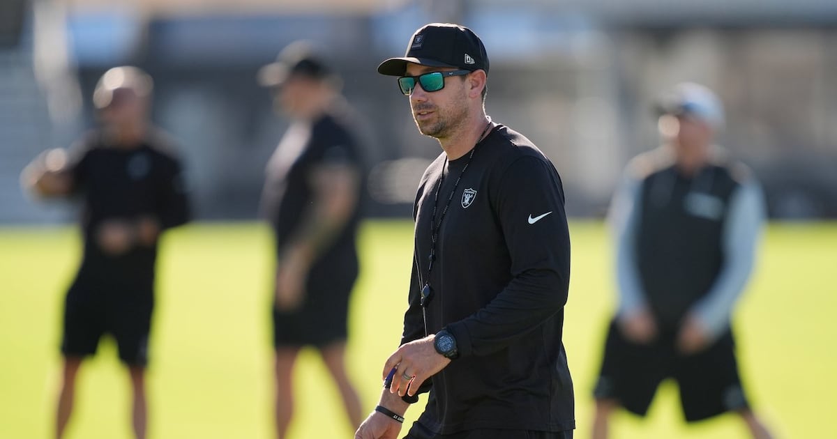 Klint Kubiak has brought his culture and urgency to Raiders