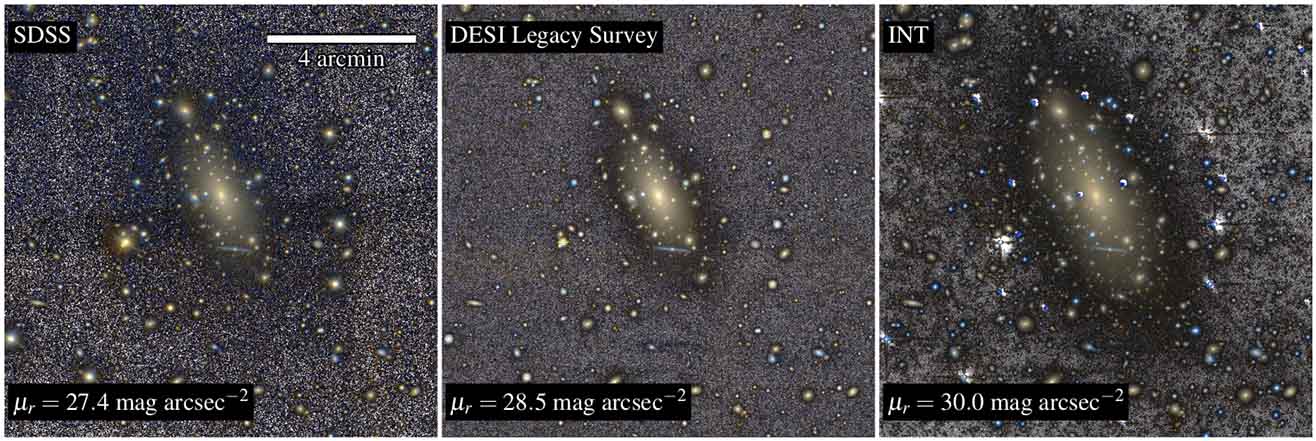 IC 1101 Galaxy Comparison