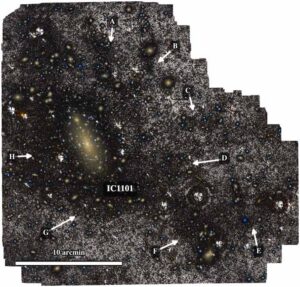 IC1101 galaxy composite