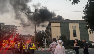 BREAKING: Apartment fire breaks out in downtown Chilliwack