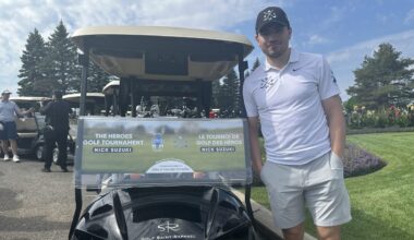 Montreal Canadiens captain Nick Suzuki holds golf tournament for service dog foundation