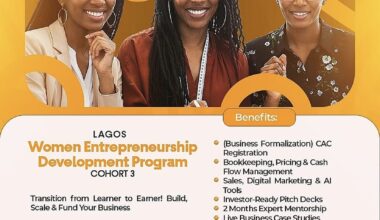 Call For Applications: Mastercard x TAFTA Women Entrepreneurs Development
