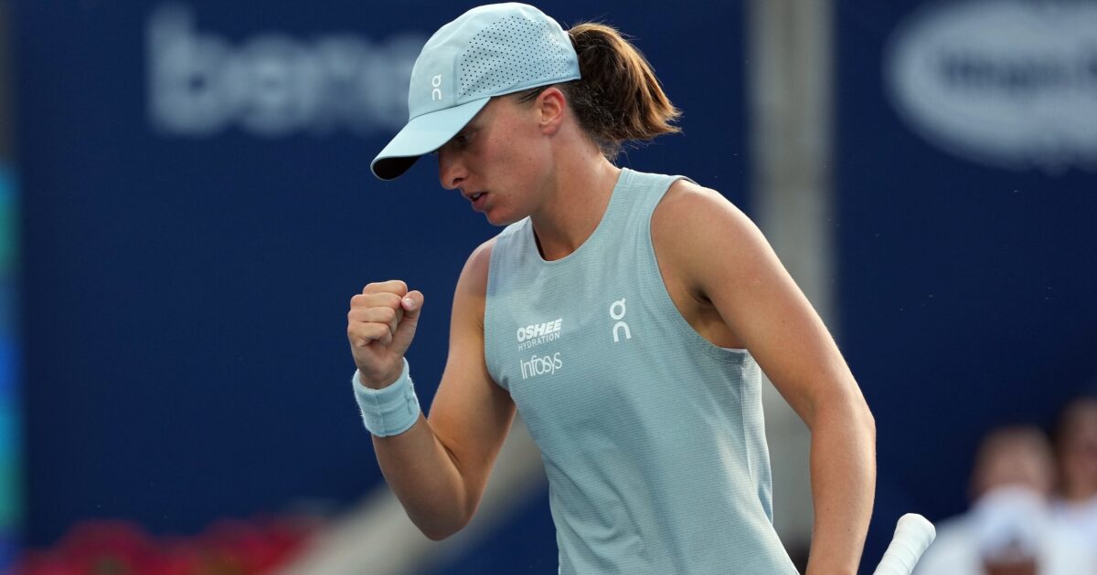 Swiatek Defeats Rybakina to Win National Bank… National Bank Open