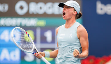 Swiatek tops Kostyuk, Pegula upset in Round of 16 at National Bank Open