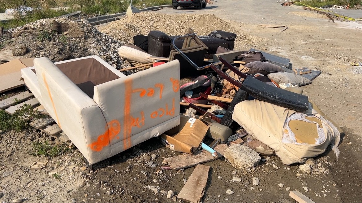 Illegal dumping a growing concern for residents in NE Calgary