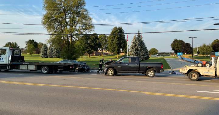Collision in Brampton sends 2 to hospital - Toronto
