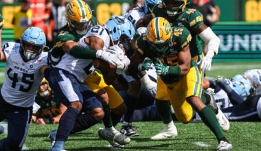 Canadian rookie RB Isaiah Smith registers solid debut start with Argonauts