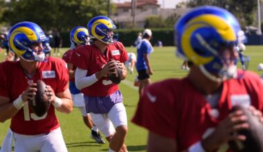 Sean McVay says Stetson Bennett might not play in Los Angeles Rams' preseason, boosting his backup QB candidacy