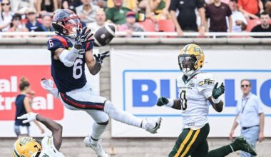 Receivers Philpot, Johnson, Coxie named CFL's top players for Week 10