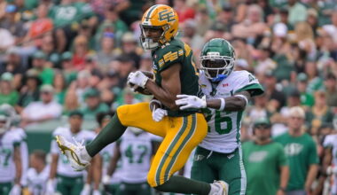 Edmonton Elks harsh good vibes with bad penalties in loss to Riders (& eight other thoughts)