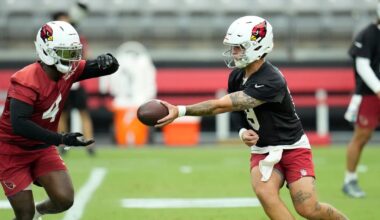 Rookie Jeremiyah Love looks the part of a star during Arizona Cardinals' first week of camp