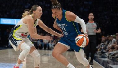 Lynx's McBride sets WNBA single-game threes record in win vs. Wings