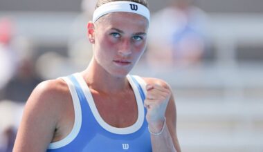 Kostyuk Knocks off Andreeva in Cincinnati