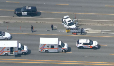 Hwy. 401 eastbound closed in Pickering after crash