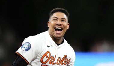 Baltimore Orioles’ Samuel Basallo (shoulder) returns to lineup Wednesday vs. Yankees