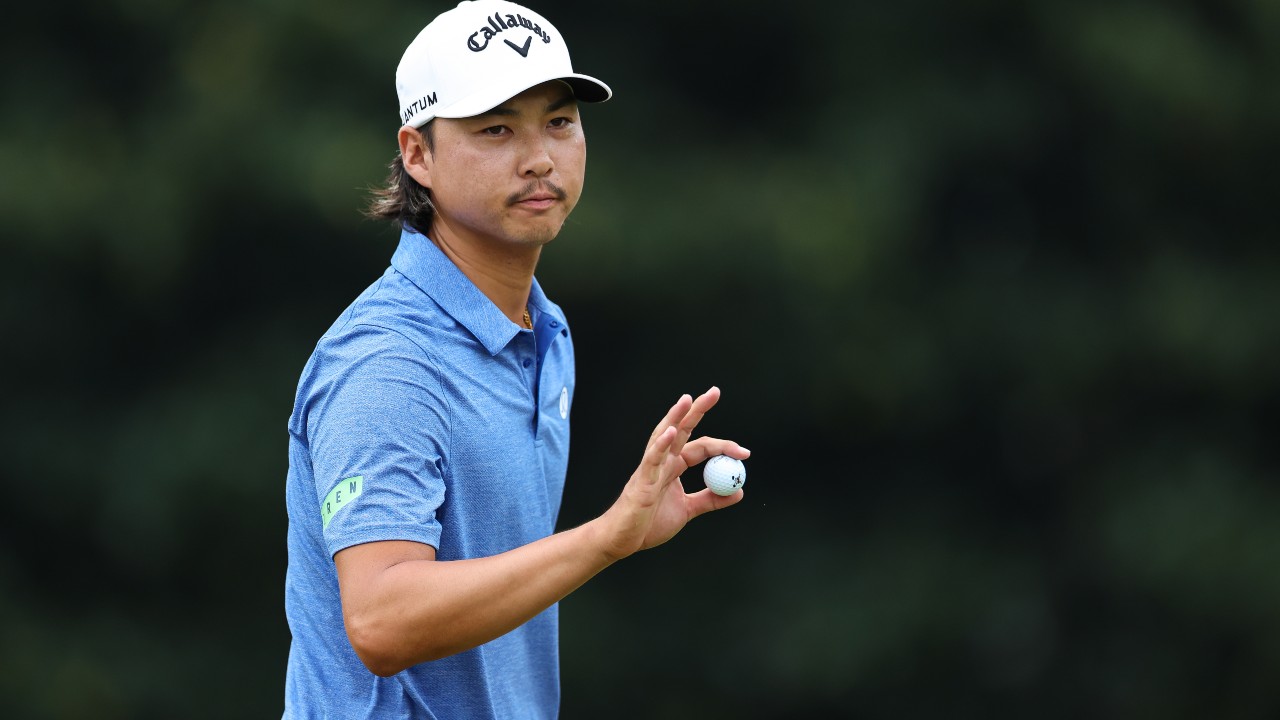 Lee makes Tour Championship debut by matching career best of 62