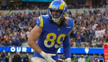 Tyler Higbee embracing expanded use of tight ends, new status as Los Angeles Rams’ longest-tenured player