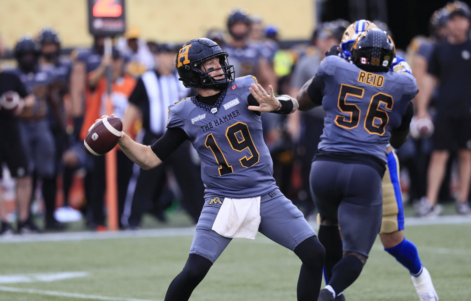 Hamilton Tiger-Cats QB Bo Levi Mitchell provides brief injury update
