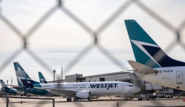 WestJet parks Boeing 737 aircraft as strike deadline looms