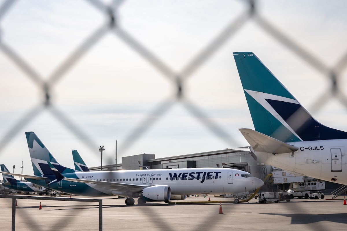 WestJet parks Boeing 737 aircraft as strike deadline looms