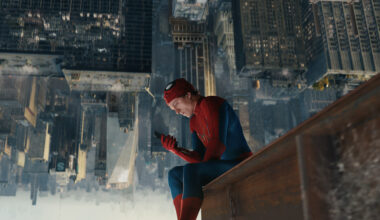 Tom Holland stars as Spider-Man in Columbia Pictures Spider Man Brand New Day