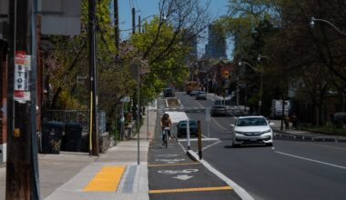 Are Vespas and mopeds allowed in Toronto bike lanes?
