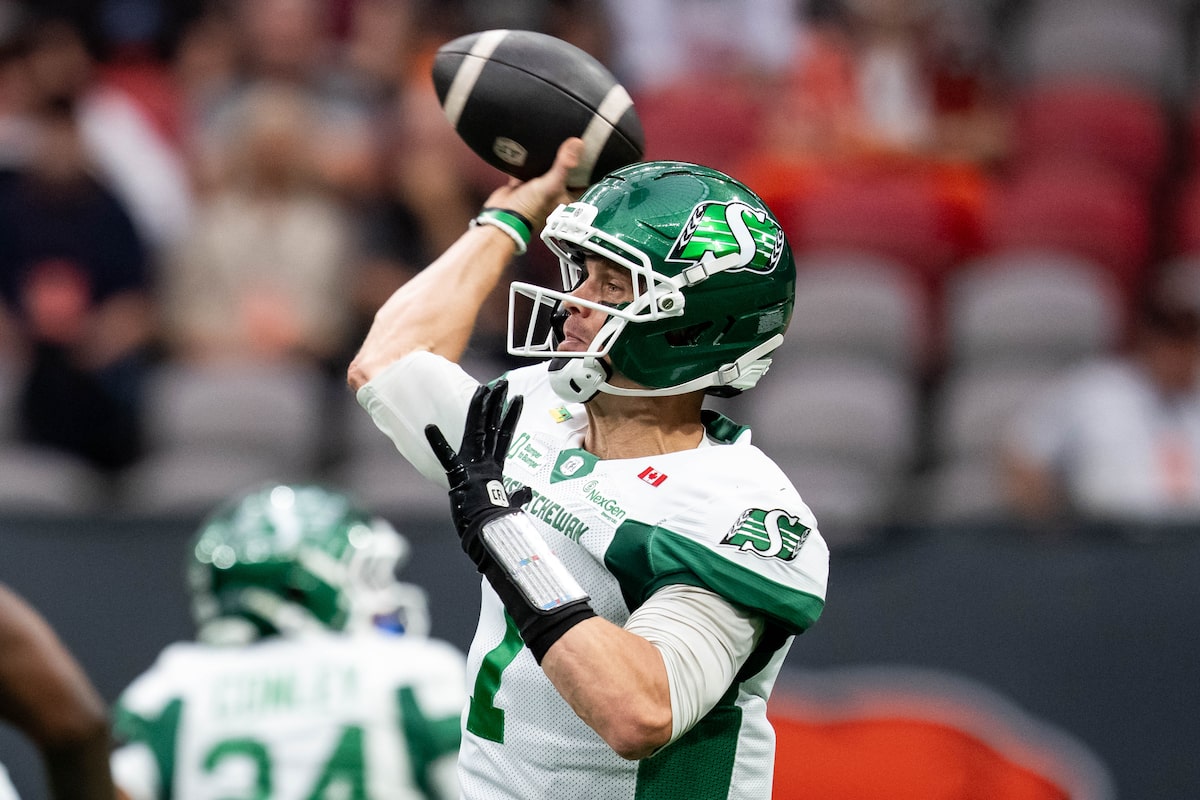 Riders look to avoid falling into the pack in CFL West as Argos visit Regina