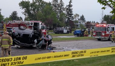 Calgary man charged more than a year after fatal fiery NE crash