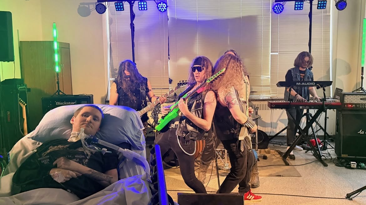 Canadian Metal Band The Scepter Turn a Hospital into a Metal Venue for Special Fan