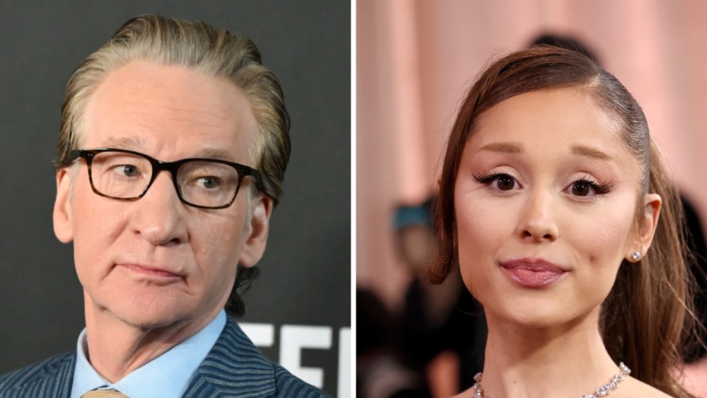Bill Maher's Joke About Ariana Grande's Weight Draws Groans