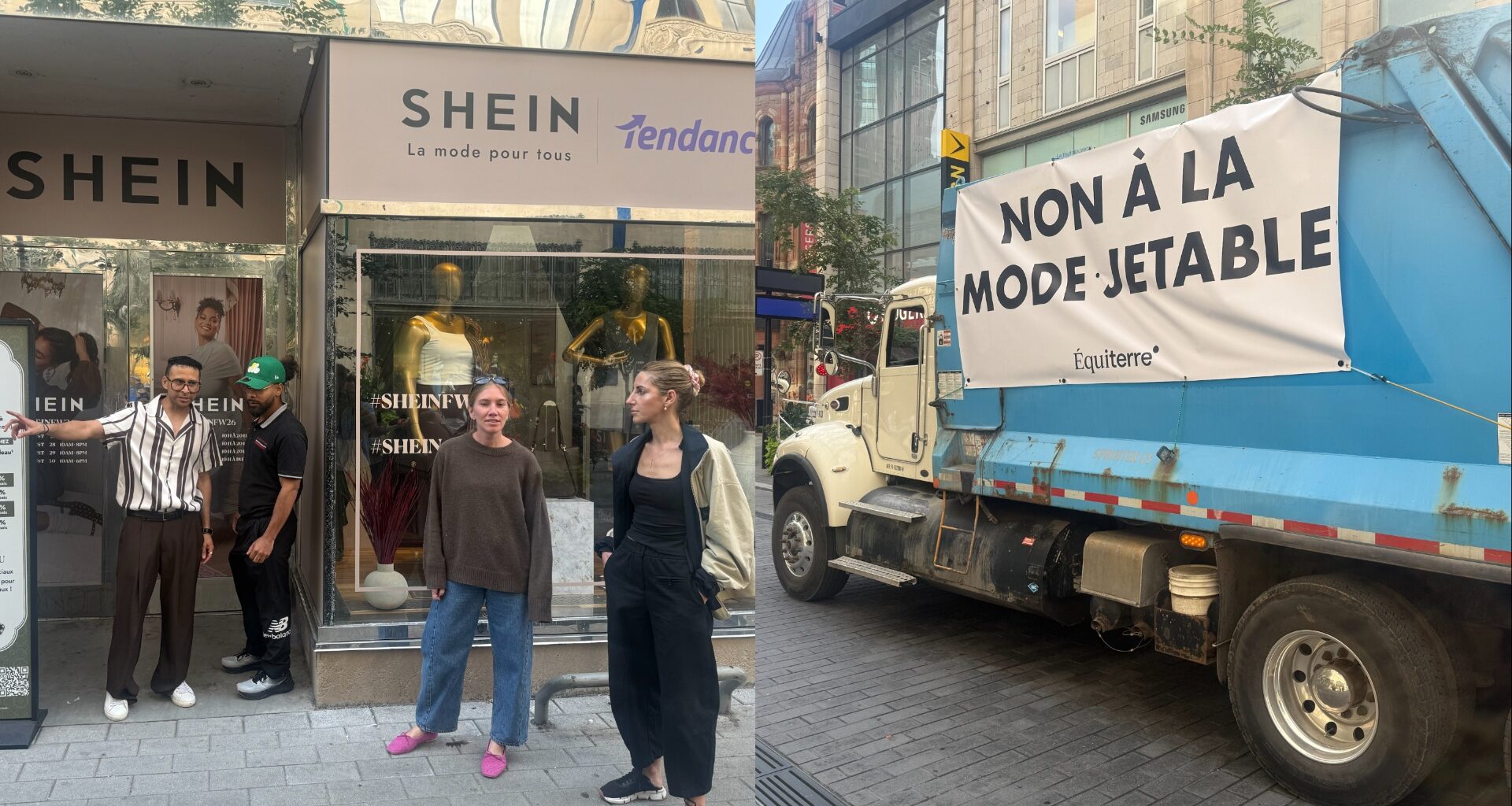Fast-fashion giant Shein brings back pop-up store to Montreal amid protests