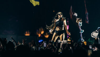 Watch Charli XCX make it rain panties as she delivers first full ‘Music, Fashion, Film’ headline show at Lollapalooza 2026