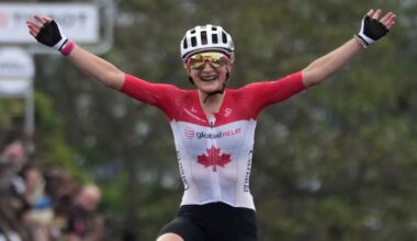 Vallières Mill embraces pressure ahead of world cycling title defence in Montreal - CTV News