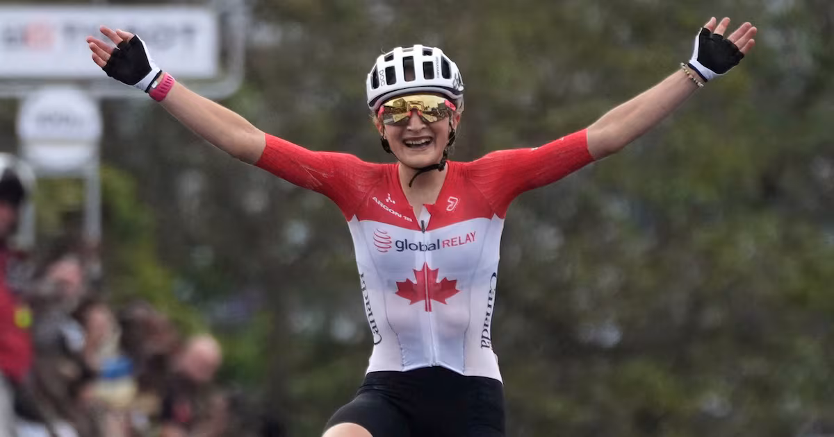 Vallières Mill embraces pressure ahead of world cycling title defence in Montreal - CTV News