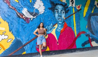 Bria Fernandes is bidding farewell to Winnipeg, but her paintings and murals are a lasting love letter