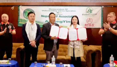 Nepal Golf Association Signs International Partnership with China’s ADAY GOLF