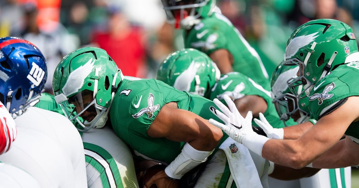 Philadelphia Eagles will 'lean into' Tush Push, new OC Sean Mannion says