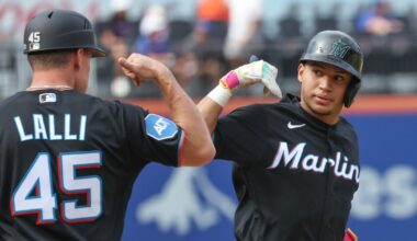 Javier Sanoja, Griffin Conine homer to help Miami Marlins beat New York Mets