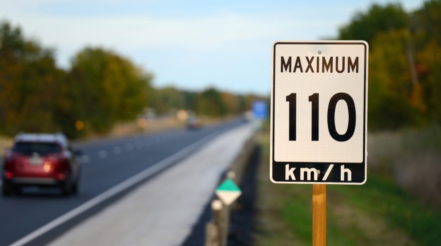 Hwy. 400 speeds between Toronto and Muskoka increasing to 110 km/hr