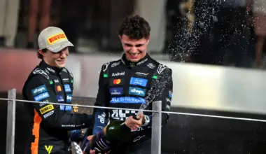 Lando Norris and Oscar Piastri conducted a TPC test for McLaren at Portimao, this week.