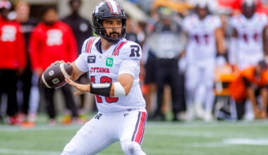Ryan Dinwiddie non-committal on Ottawa Redblacks' QB situation after Jake Maier benching