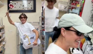 Justin Trudeau and Katy Perry dance in hardware store to Xav’s new song
