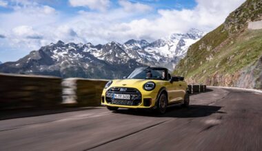 The MINI John Cooper Works Convertible: Top Performance under the open sky.