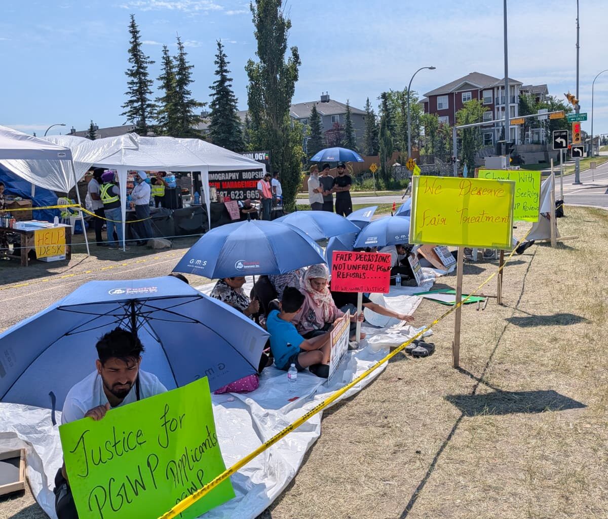 Calgary students vow to continue PGWP protest, Carney says process must be followed