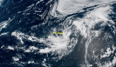 PTC One-C heads toward Hawaii; life-threatening floods possible » Yale Climate Connections