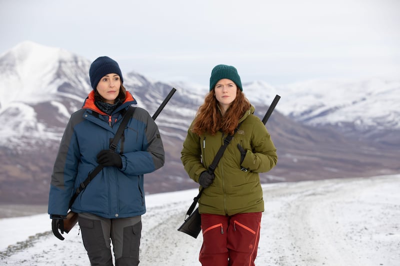 Vigil: Suranne Jones and Rose Leslie. Photograph: Mark Mainz/World Productions/BBC