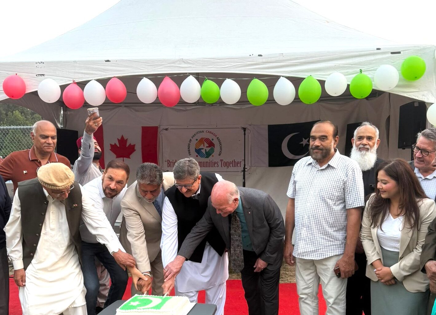 Surrey community celebrates Pakistan Independence Day at Bear Creek Park