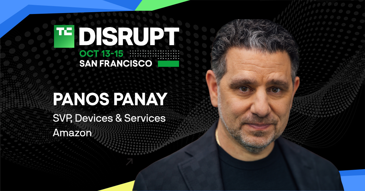 What comes after the smartphone? Amazon's Panos Panay will make his case at TechCrunch Disrupt 2026 