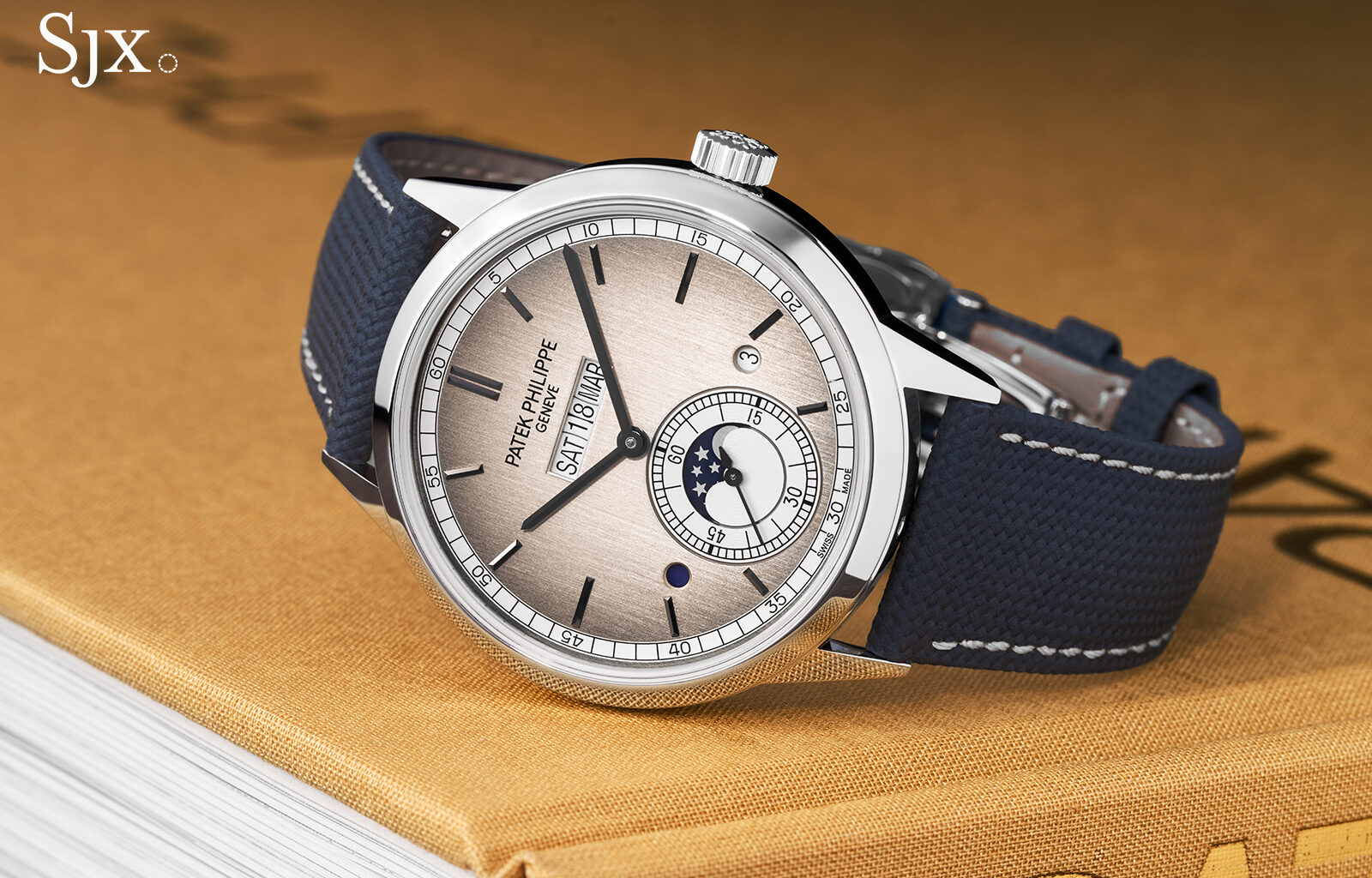 Hands On: Patek Philippe In-Line Perpetual Ref. 5236P “Gradient Silver”